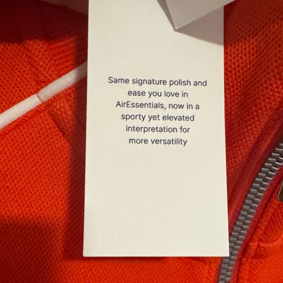 SPANX Exclusive: Poppy Color AirEssentials® Pique Sleeveless Mockneck (L) - Picture 8 of 10